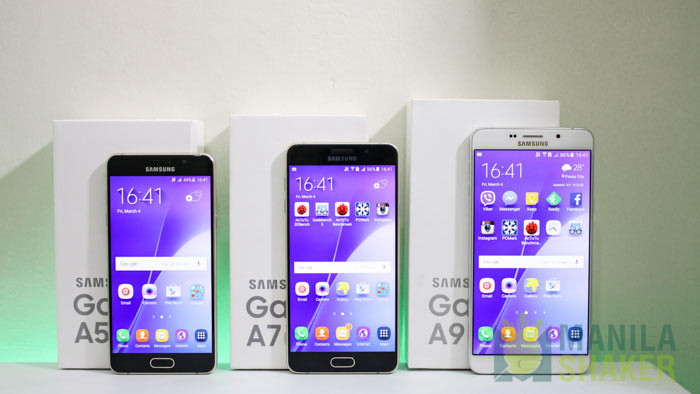 Samsung Galaxy A5 A7 A9 2016 Unboxing