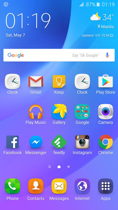 samsung galaxy j3 2016 antutu