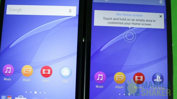 Xperia M5 display