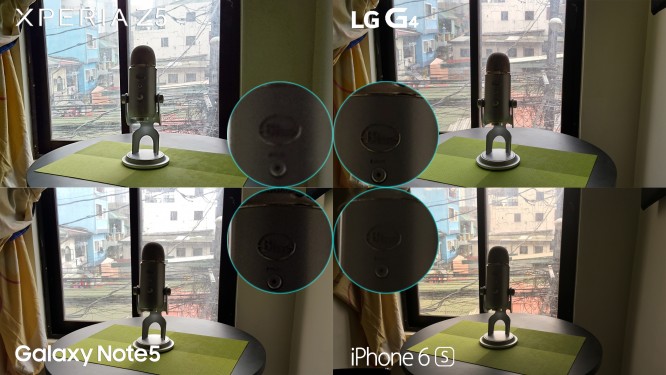 xperia z5 lg g4 iphone 6s galaxy note 5 camera review comparison3