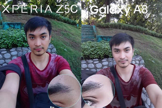 sony xperia z5 compact vs galaxy a8 comparison camera review7