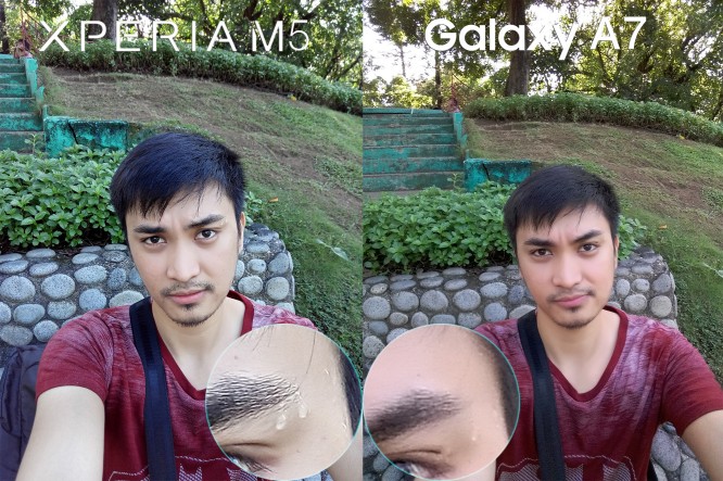 xperia m5 vs galaxy a7 camera review comparison5