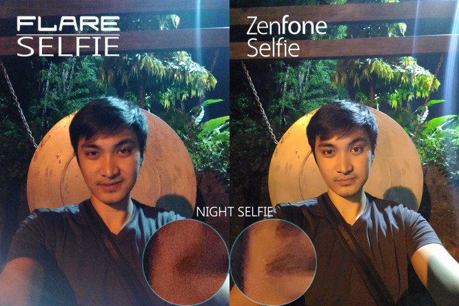 night low cherry flare selfie vs zenfone selfie camera comparison review5