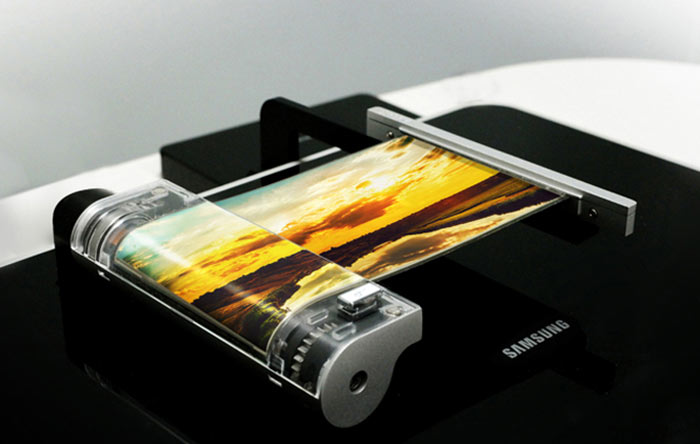 Samsung foldable Super AMOLED Galaxy X display