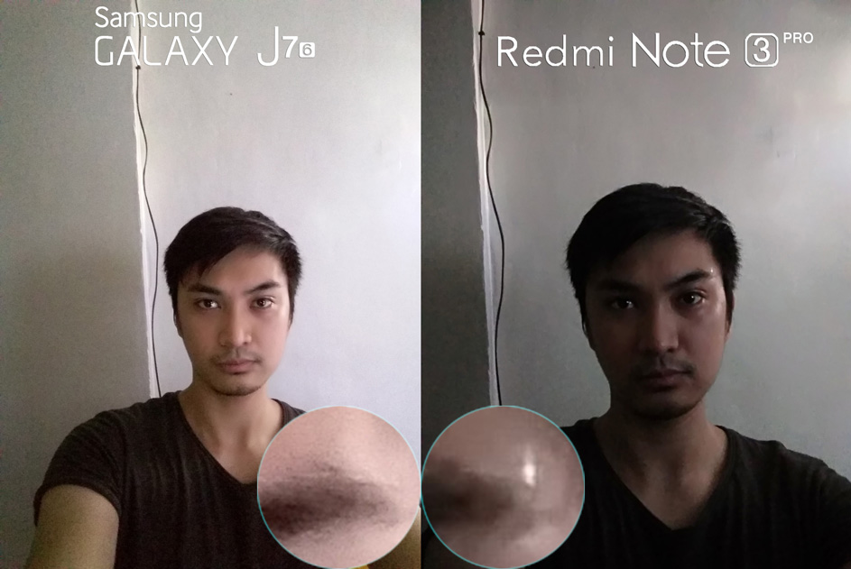 Samsung Galaxy J7 2016 vs Xiaomi Redmi Note 3 Pro Camera 