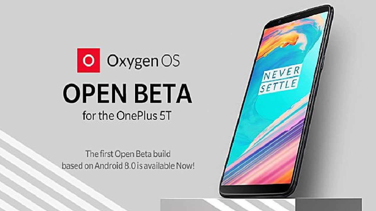 Android 8.0-based OxygenOS Open Beta 1 for OnePlus 5T now 