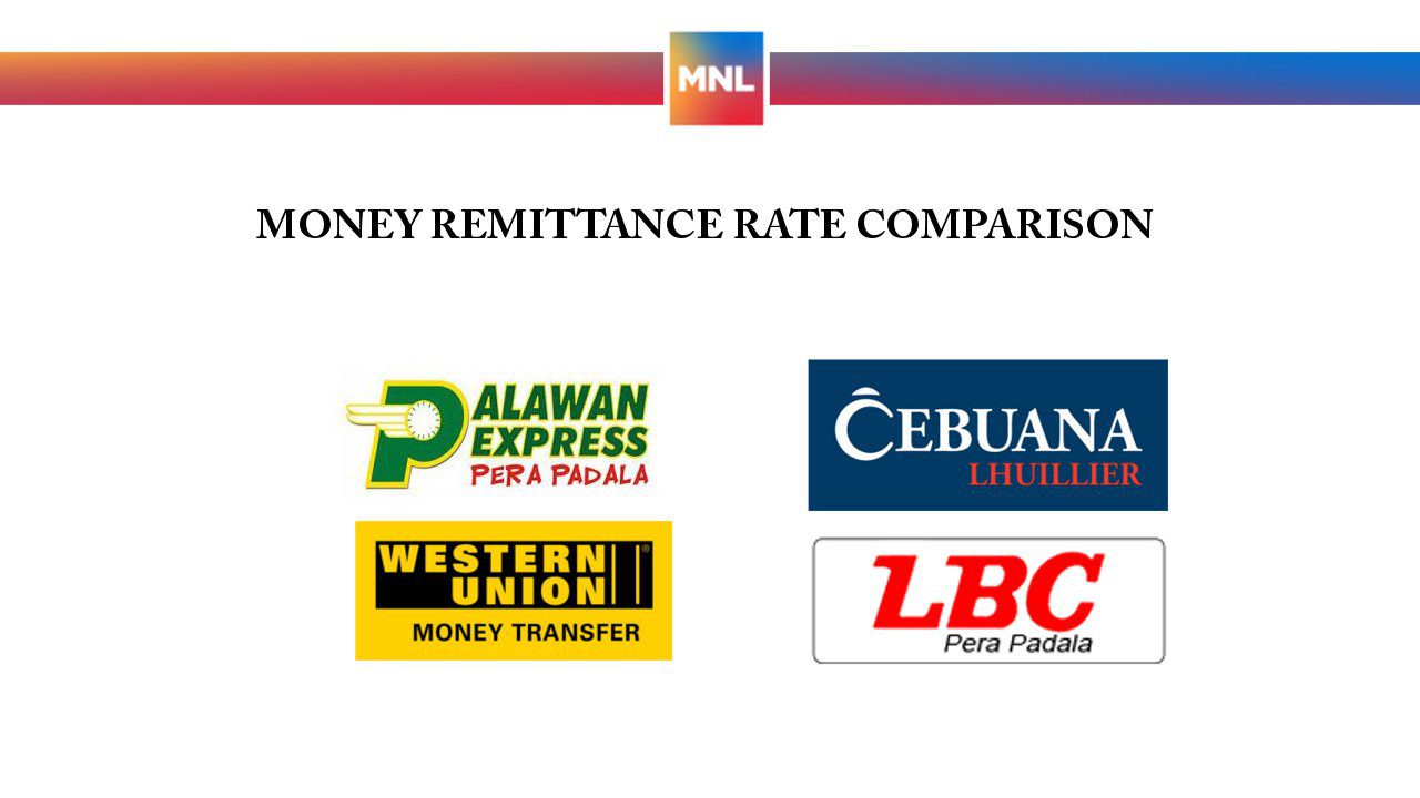 Money Remittance Rate Comparison Lbc Palawan Cebuana Western We Got Tons Of Choices On Which Remittance Center Should Go To When Sending Money Our Loved Ones Or Even Paying For Online Transactions