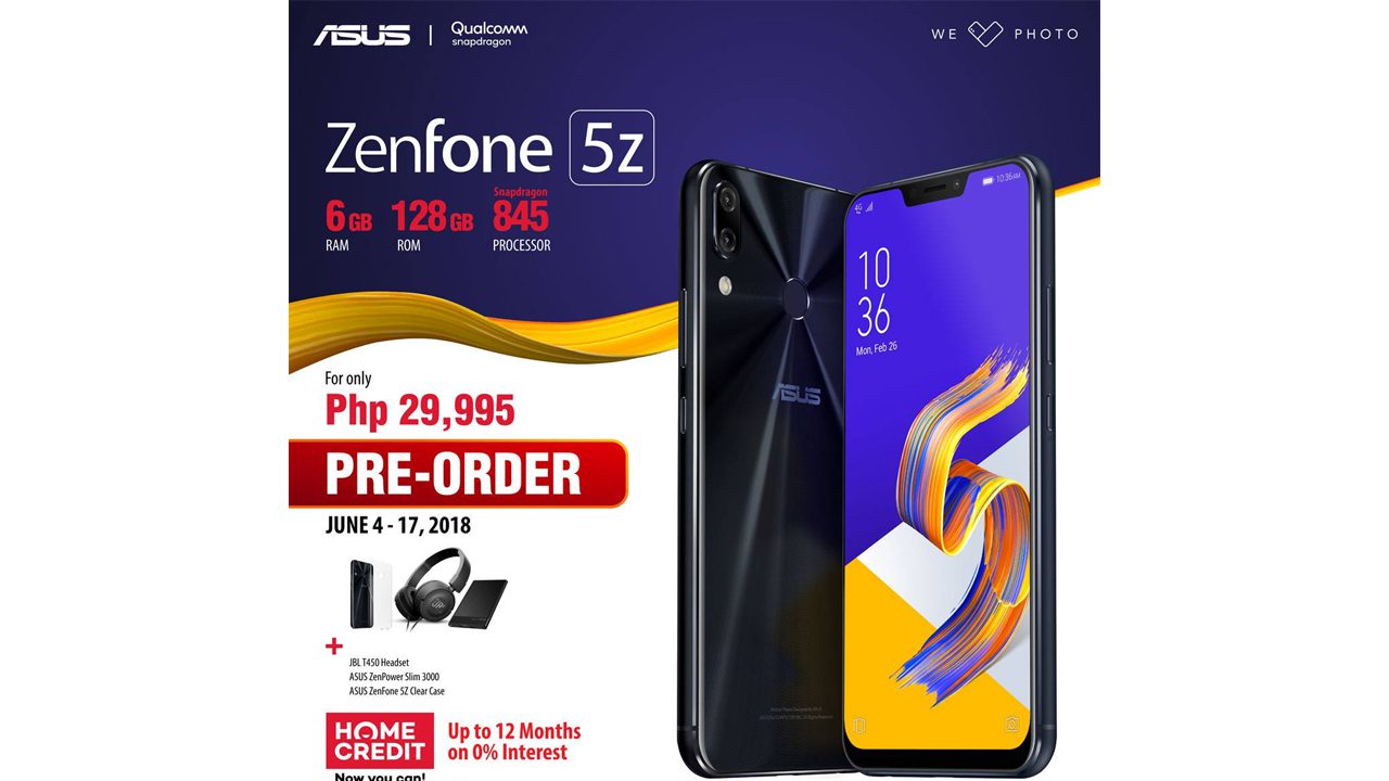 ASUS Zenfone 5Z PH price and pre-order details, revealed