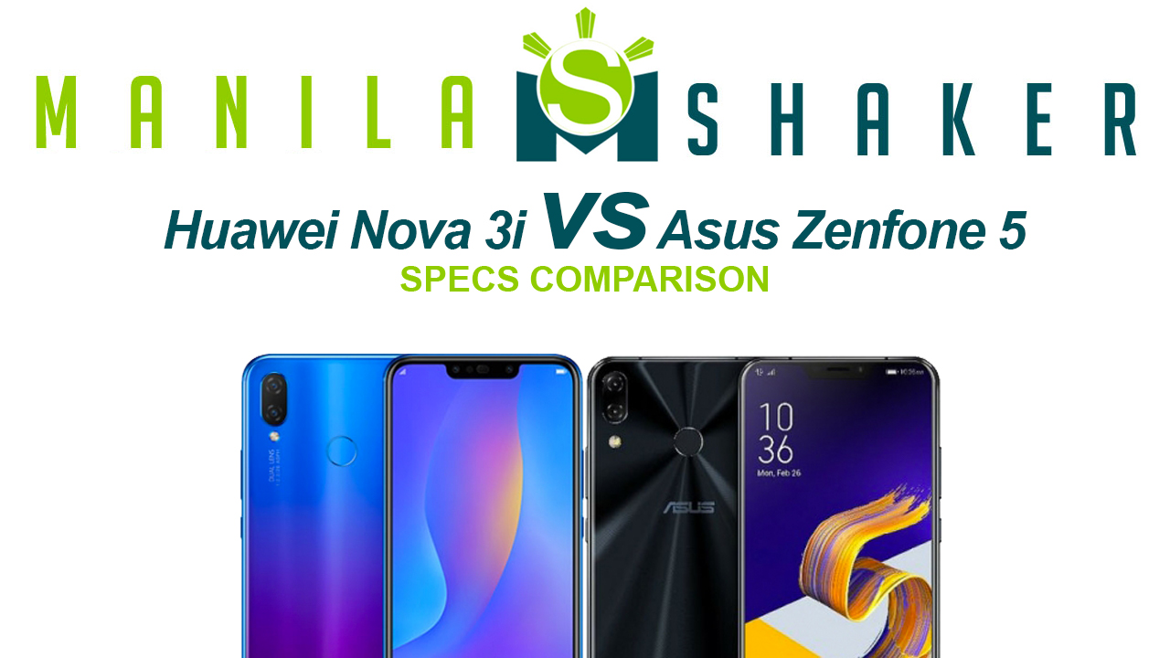 asus zenfone 5 ze620kl vs huawei nova 3i