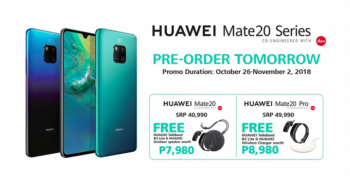 huawei mate 20 pro free watch