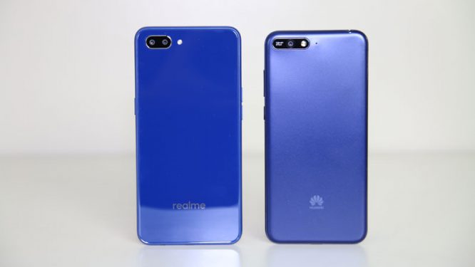 Realme C1 vs Huawei Y6 2018 comparison review camera ph3