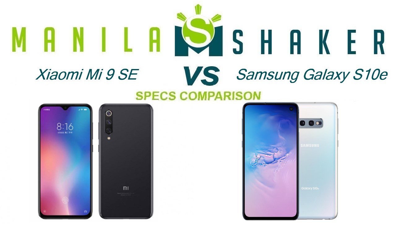 Xiaomi mi 9 se vs samsung s10e