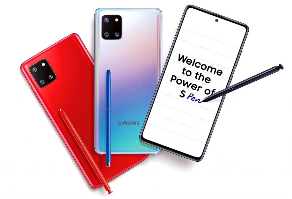 samsung galaxy note 10 lite launch